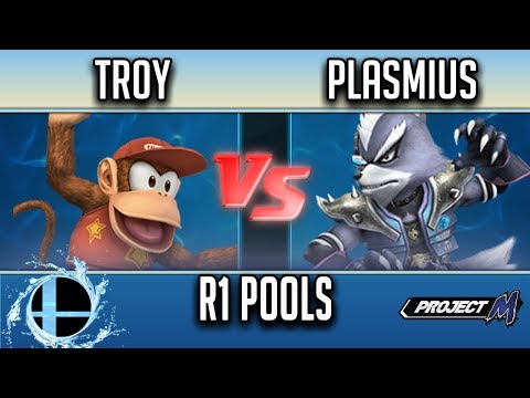 Tr0y (Diddy) vs Plasmius (Wolf) - Smash 'N' Splash 3 PM R1 Pools
