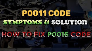 Meaning of OBD p0011