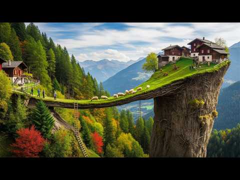 Beautiful Villages in Switzerland | Heavenly Life in the Most Beautiful Land on Earth