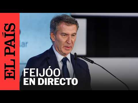 EN DIRECTO | Feijóo comparece tras el accidente ferroviario | EL PAÍS