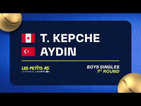 Les Petits As 2023 | Boys Singles 1R | Andy Tchinda Kepche vs Ziya Ayberk Aydin