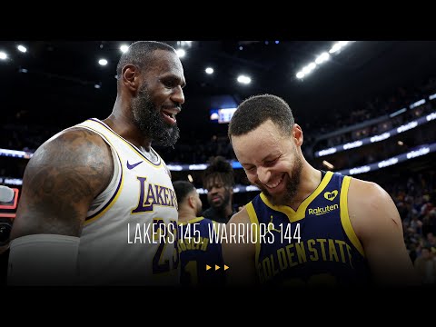 Instant Classic! LeBron & Steph duel as Lakers win Double OT Thriller