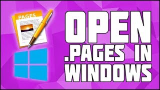How to Open and View a .PAGES in Windows! .PAGES on Windows! Open .PAGES in windows!