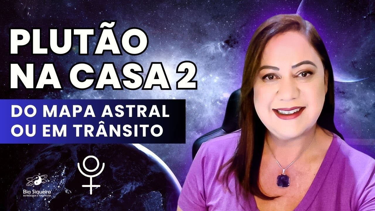 PLUTÃO NA CASA 2, PODER FINANCEIRO! #casasastrológicas #PlutãoAstrologia