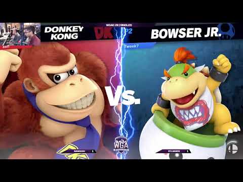 NanoAsh (Donkey Kong) Vs. MysticSylvanos (Bowser Jr, Incineroar) - WGA Colosseum 28 - Losers Semis
