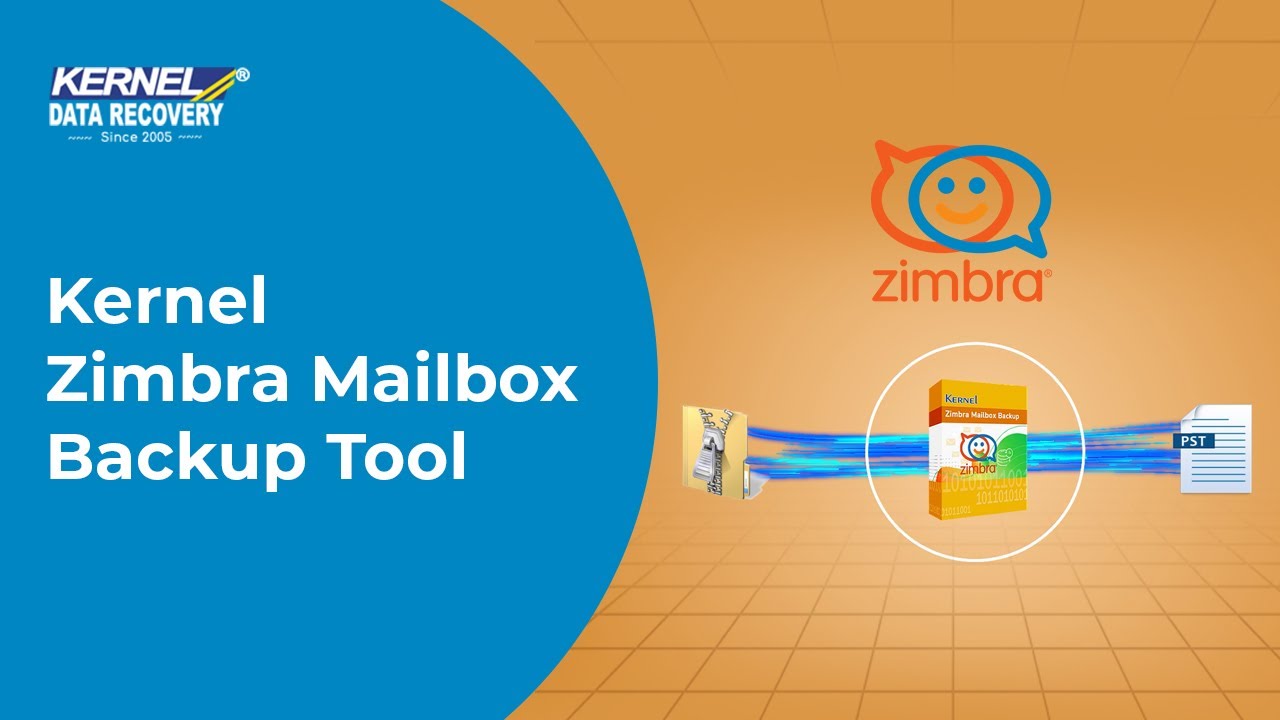 Kernel Zimbra Mailbox Backup Tool