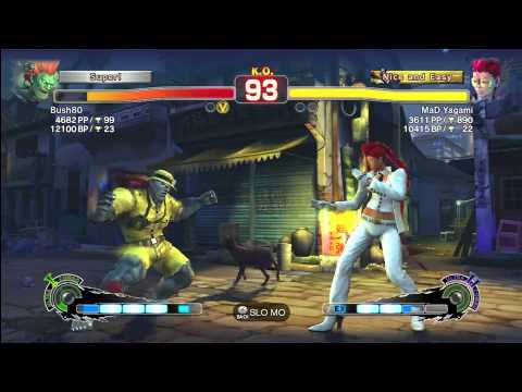 SSF4 AE Blanka Bush80 vs MaD Yagami Viper