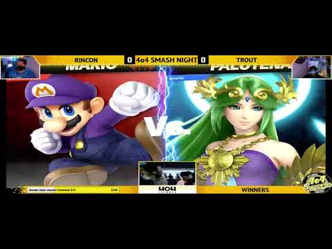 4o4 ESports Smash Ultimate Tournament (4/8/21) Rincon (Palu, Ness) vs Trout (Mario, Roy) Winners R2