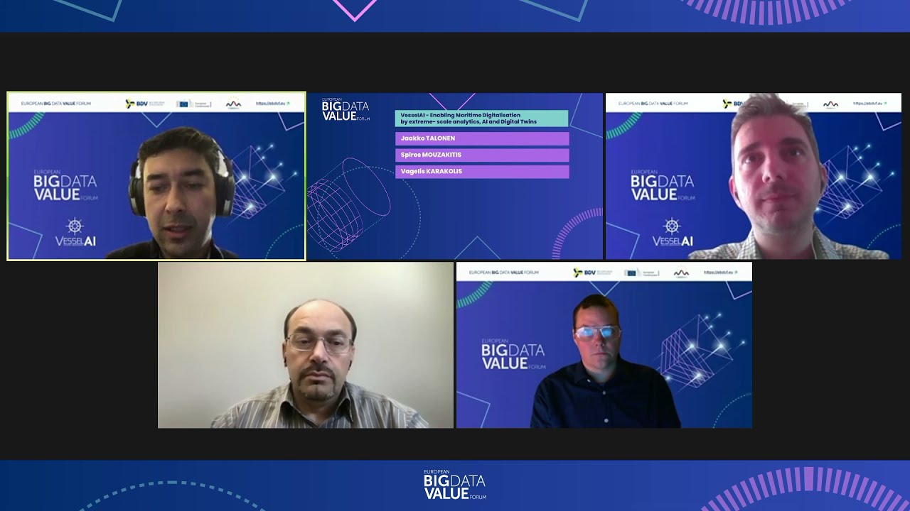 VesselAI - Enabling Maritime Digitalisation by extreme- scale analytics, AI and Digital Twins