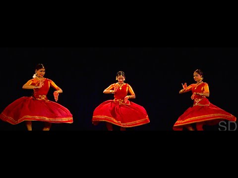 A peppy Annamayya Kriti by Harinie, Mrinalini & Sanjena - Sridevi Nrithyalaya - Bharathanatyam Dance