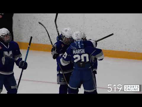 Hespeler Minor Hockey (Minor Midget AE) - Milton Winterhawks vs Hespeler Shamrocks