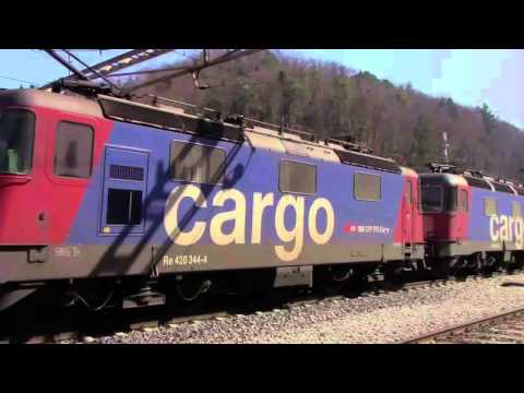 Zugfahrten in Effingen und Stein / Säckingen