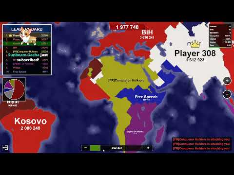 World Map Winning Strategy! Territory Games io - Territorial IO