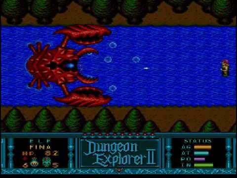 Dungeon Explorer 2 (TURBOGRAFX CD) Part 7 A River and a Big Tree