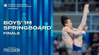 Boys' 1m Springboard (16-18) | Finals | World Aquatics Junior Diving Championships 2026