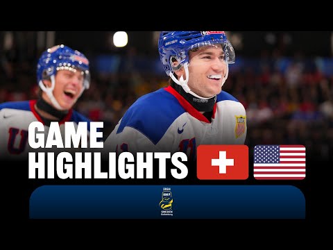 Highlights: Switzerland vs USA | 2024 #WorldJuniors