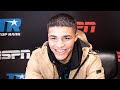 XANDER ZAYAS GIVES IMMEDIATE REACTION TO HIS DOMINANT 8 ROUND DECISION OVER QUINCY LAVALLAIS