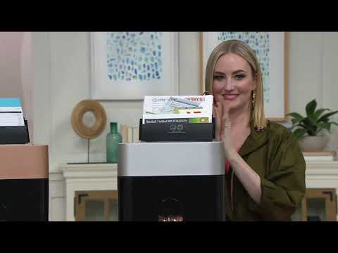 Royal 9-sheet Micro-Cut Shredder with 100-sheet Auto-Feed Tray on QVC