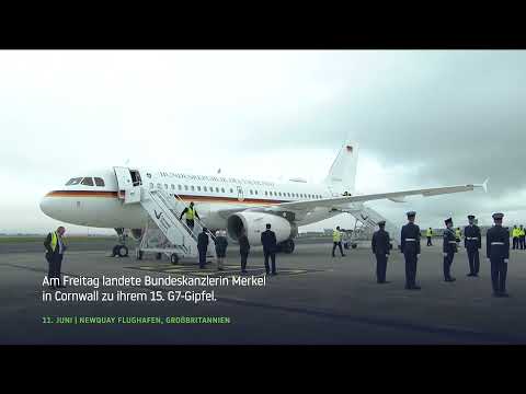 Der perfekte Corona-Gruß: Merkel schüttelt die Hand und erntet Kopfschütteln || ... 😁..