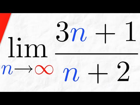 Proof: Sequence (3n+1)/(n+2) Converges to 3 | Real Analysis