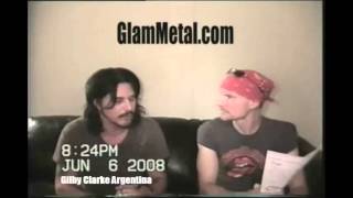 Gilby Clarke interviewed by GlamMetal.com (Rock n' Roll Heaven, June 6, 2008)