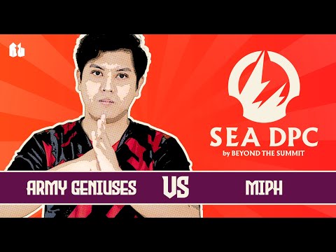 Army Geniuses vs MiPH // DPC SEA 2021/2022 Tour 3: Division II