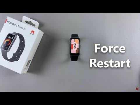 How To Force Restart Huawei Band 9