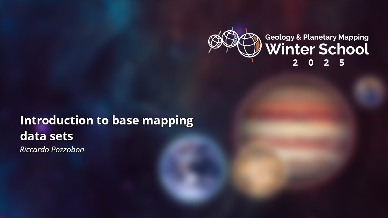 Introduction to base mapping data sets
