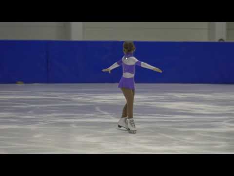 12. Santa Claus Cup 2018: Hanna Csatari (HUN) - FS Cubs Girls ISU 9 Free Skating