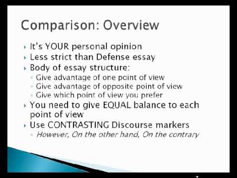 Overview TOEFL TOEIC Writing Part One