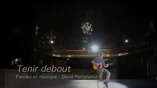 DAVID PORTELANCE - Tenir debout