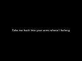 The Stranger by O.A.R. (Lyrics)