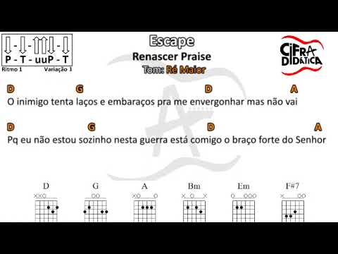 Escape - Renascer Praise - CIFRA SIMPLIFICADA