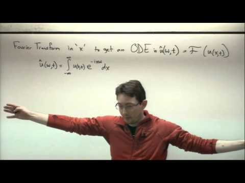 ME565 Lecture 19: Fourier Transform to Solve PDEs: 1D Heat Equation on Infinite Domain