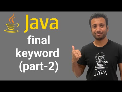 Java Bangla Tutorials 143 : final Keyword (part-2)