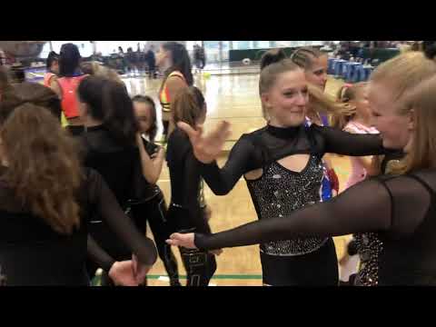 2021.10.23. Fireballs - Girls nagyformáció, Főnix SE, Ajka, területi verseny no.1