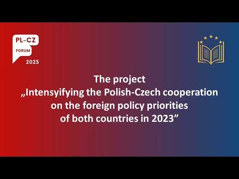 Polish-Czech Forum Conference 2023 - I Panel