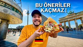 Berlin - Almanya | 3 Günlük Gezi Rotası - Sokak Lezzetleri / Şehrin Gizli Yüzü v