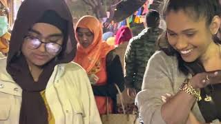 আমেরিকার নিউইয়র্কের জ্যাকসন হাইটসের চাঁদ রাতের ঈদ মেলা । মেহেদী উৎসব