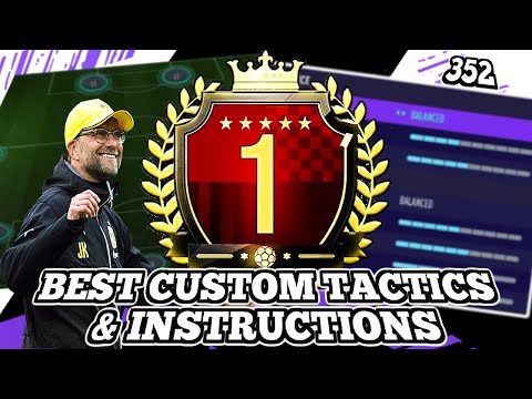 1ST IN THE WORLD CUSTOM TACTICS AND INSTRUCTIONS! BEST *NEW* OVERPOWERED META FORMATION | FIFA 21