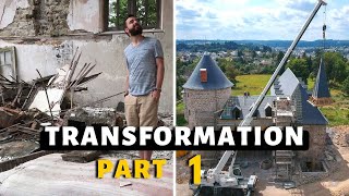 Ep 38. Epique transformation d'un château abandonné.