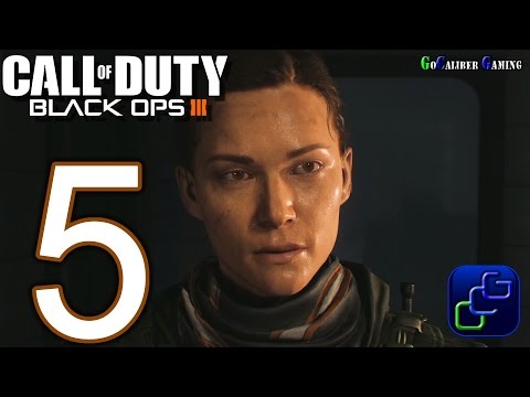 CALL OF DUTY Blackops 3 PS4 Walkthrough - Part 5 - Campaign Mission 3: In Darkness (Hardened)