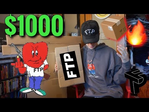Unboxing $1000 of FTP HEAT! (Best Drop of 2019) Video