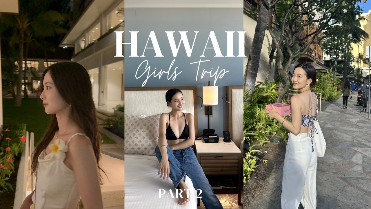 【ハワイvlog】ダイヤモンドヘッドに初めて登ってきた（後半編）Girls trip in hawaii 🤙