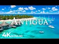 FLYING OVER ANTIGUA 4K UHD Soothing Music Along With Beautiful Nature Video 4K Video UHD 5