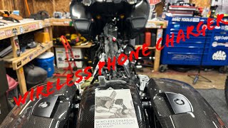 Peakdesign wireless charging motorcycle phone mount