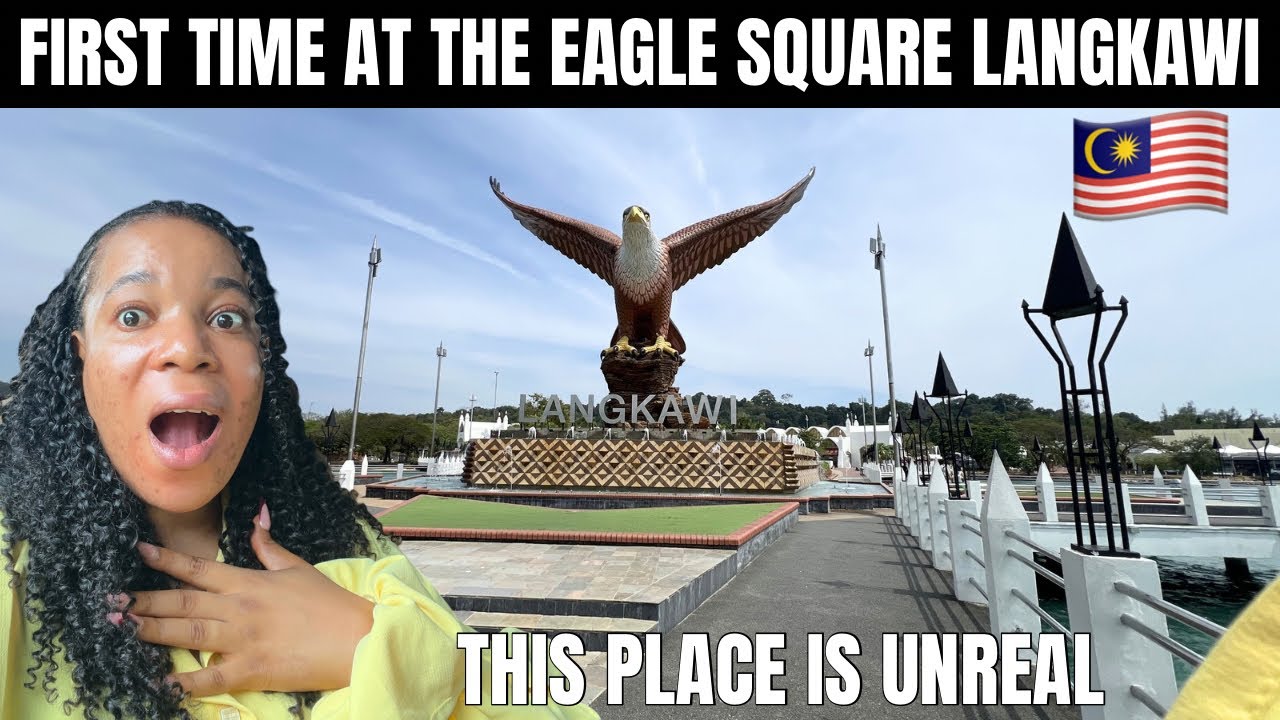 I Finally Visited The Famous Eagle Square In Langkawi Malaysia 🇲🇾. This Place Is Unbelievable 😱