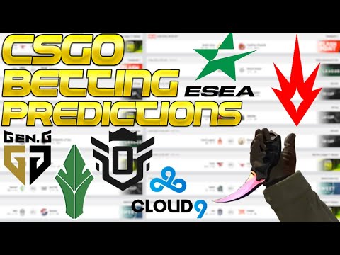 CS:GO Betting Predictions - Gen.G vs. HAVU, Orgless vs. Cloud9, Loot.Bet Season 6, and ESEA MDL