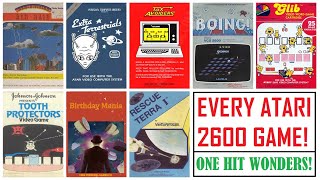 Every Atari 2600 Game - One Hit Wonders!