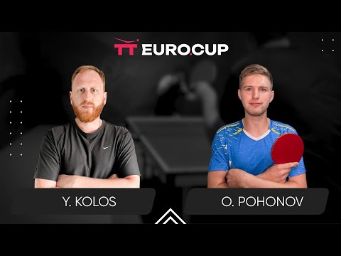 16:20 Yurii Kolos - Oleksandr Pohonov 02.07.2024 TT Euro.Cup Ukraine Professional. TABLE 3